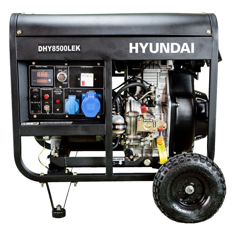 DHY8500LEK Generador Diésel Monofásico Abierto 6,5 KW