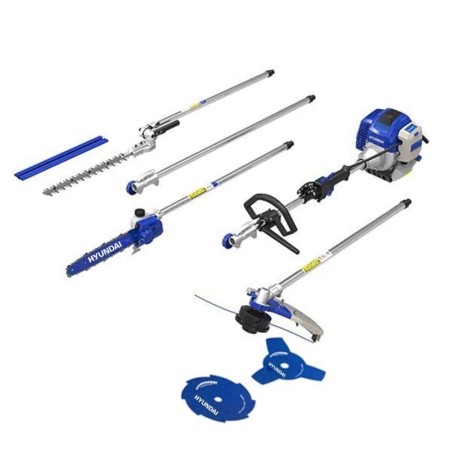 HYMT5080Kit Desbrozadora  Multifunción 51cc Hyundai 4 EN 1