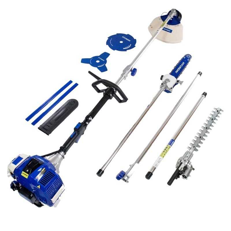 HYMT5080Kit Desbrozadora Multifunción 51cc Hyundai 4 EN 1 HYMT5080Kit Desbrozadora Multifunción 51cc Hyundai 4 EN 1