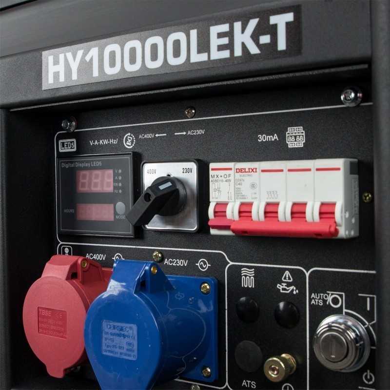 Liquidación HY10000LEKT Generador Gasolina Full Power 9,4KVA (400V)/7,5KW (230V) Liquidación HY10000LEKT Generador Gasolina Full Power 9,4KVA (400V)/7,5KW (230V)