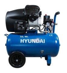 HYAC50-31V Compresor 50 Litros 3 HP Doble Cabezal